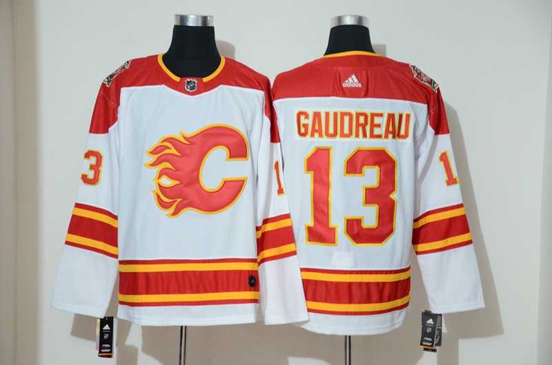 Flames 13 Johnny Gaudreau White 2019 Heritage Classic Breakaway Adidas Jersey,We sell and wholesale Flames 13 Johnny Gaudreau White 2019 Heritage Classic Breakaway Adidas Jersey on line form chian!